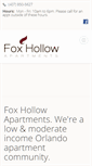 Mobile Screenshot of foxhollow.net